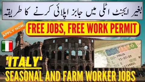 Jobs in Italy 2025: Work Visa & Job Vacancies